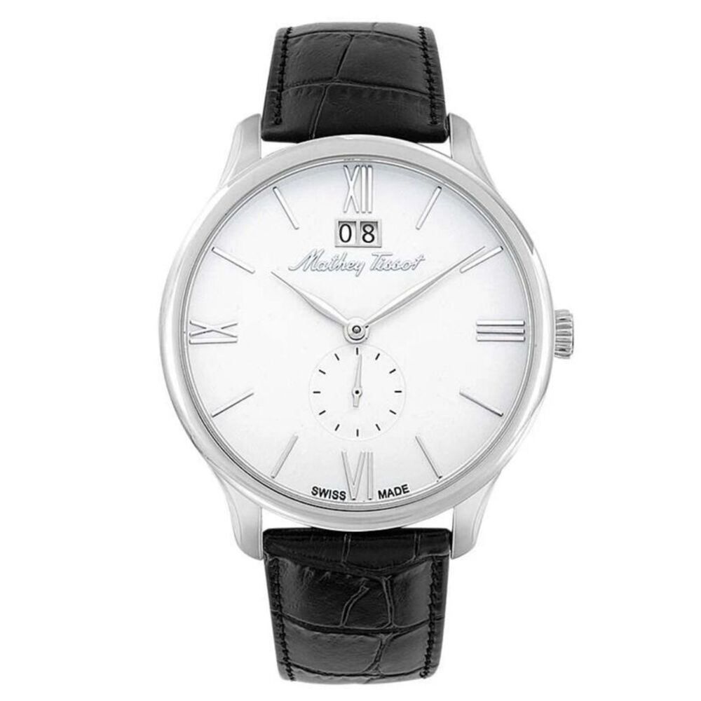 Tissot Men's Edmond White Dial Watch - H1886QAI
